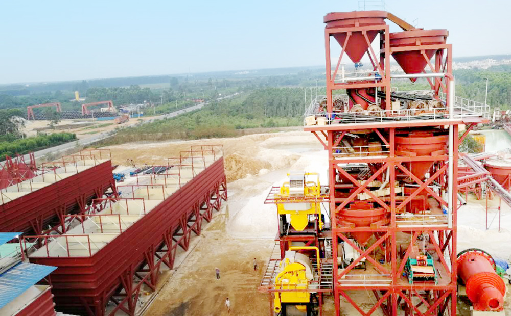 Pakistan annua output de (V) tons de Silica Arena Flotation productio linea